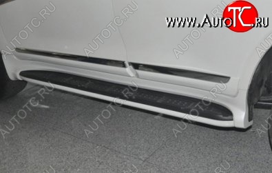 32 399 р. Пороги CT Toyota Land Cruiser 200 1-ый рестайлинг (2012-2015)  с доставкой в г. Кемерово