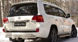 749 р. Реснички на фонари RA  Toyota Land Cruiser  200 (2012-2015) 1-ый рестайлинг (Неокрашенные)  с доставкой в г. Кемерово. Увеличить фотографию 3