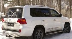 749 р. Реснички на фонари RA  Toyota Land Cruiser  200 (2012-2015) 1-ый рестайлинг (Неокрашенные)  с доставкой в г. Кемерово. Увеличить фотографию 4