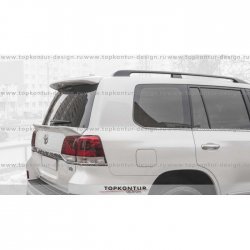 8 149 р. Спойлер TopKontur Design (нижний) Toyota Land Cruiser 200 1-ый рестайлинг (2012-2015) (Неокрашенный)  с доставкой в г. Кемерово. Увеличить фотографию 2