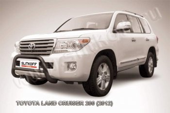 Кенгурятник d76 низкий Toyota Land Cruiser  200 (2012-2015) 1-ый рестайлинг