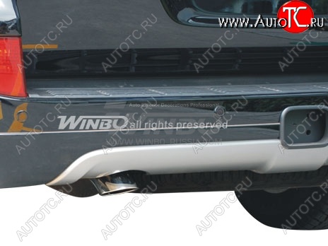 3 879 р. Насадка глушителя WINBO  Toyota Land Cruiser  200 (2007-2021) дорестайлинг, 1-ый рестайлинг, 2-ой рестайлинг  с доставкой в г. Кемерово