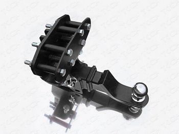 Фаркоп (тягово-сцепное устройство) TCC (кроме EXECUTIVE) Toyota Land Cruiser  200 (2007-2015) дорестайлинг, 1-ый рестайлинг (Оцинкованный, шар E - оцинкованный)