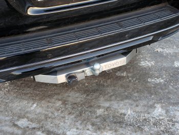 Фаркоп (тягово-сцепное устройство) TCC (надпись Toyota, Executive/Executive Lounge/TRD) Toyota Land Cruiser  200 (2012-2021) 1-ый рестайлинг, 2-ой рестайлинг (Оцинкованный, шар F)