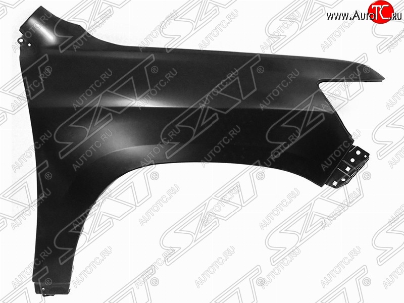 7 549 р. Правое крыло переднее SAT Toyota Land Cruiser 200 2-ой рестайлинг (2015-2021) (Неокрашенное)  с доставкой в г. Кемерово