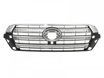 Решётка радиатора (под камеру) EXECUTIVE BLACK SAT Toyota Land Cruiser  200 (2015-2021) 2-ой рестайлинг