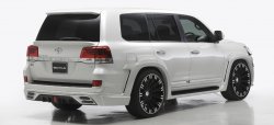 9 299 р. Лип спойлер WALD Toyota Land Cruiser 200 2-ой рестайлинг (2015-2021) (Неокрашенный)  с доставкой в г. Кемерово. Увеличить фотографию 3