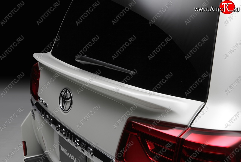 9 299 р. Лип спойлер WALD Toyota Land Cruiser 200 2-ой рестайлинг (2015-2021) (Неокрашенный)  с доставкой в г. Кемерово