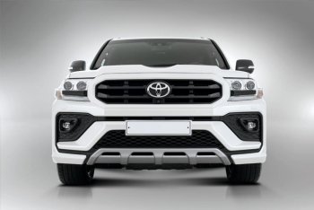 54 999 р. Бампер передний THOR  Toyota Land Cruiser  200 (2015-2021) 2-ой рестайлинг (Неокрашенный)  с доставкой в г. Кемерово. Увеличить фотографию 6