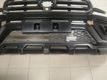 54 999 р. Бампер передний THOR  Toyota Land Cruiser  200 (2015-2021) 2-ой рестайлинг (Неокрашенный)  с доставкой в г. Кемерово. Увеличить фотографию 8