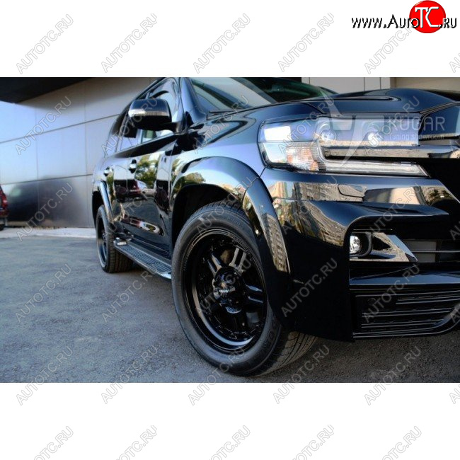 26 599 р. Накладки на колёсные арки MV-Tuning  Toyota Land Cruiser  200 (2015-2021) 2-ой рестайлинг  с доставкой в г. Кемерово