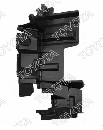 4 299 р. Левый дефлектор радиатора TOYOTA Toyota Land Cruiser 200 2-ой рестайлинг (2015-2021)  с доставкой в г. Кемерово. Увеличить фотографию 1