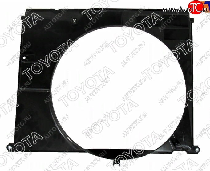8 799 р. Диффузор радиатора в сборе на TOYOTA Toyota Land Cruiser 200 2-ой рестайлинг (2015-2021)  с доставкой в г. Кемерово