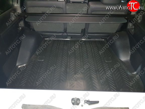 1 879 р. Коврик в багажник Aileron (5 мест)  Toyota Land Cruiser  200 (2015-2021) 2-ой рестайлинг  с доставкой в г. Кемерово