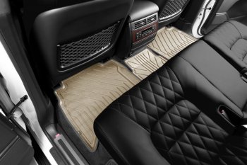 5 999 р. Коврик в салони премиум-класса Kvest Toyota Land Cruiser 200 2-ой рестайлинг (2015-2021)  с доставкой в г. Кемерово. Увеличить фотографию 3
