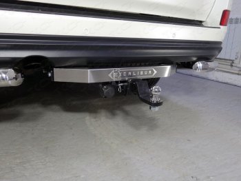Фаркоп (тягово-сцепное устройство) TCC (надпись Excalibur) Toyota Land Cruiser  200 (2015-2021) 2-ой рестайлинг (Оцинкованный, шар E - оцинкованный)
