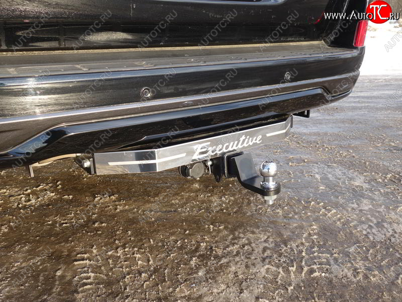 21 999 р. Фаркоп (тягово-сцепное устройство) TCC (надпись Executive)  Toyota Land Cruiser  200 (2015-2021) 2-ой рестайлинг (Оцинкованный, шар E - нержавейка)  с доставкой в г. Кемерово