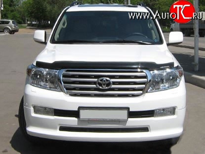 17 299 р. Накладка Goldman на передний бампер Toyota Land Cruiser 200 дорестайлинг (2007-2012) (Неокрашенная)  с доставкой в г. Кемерово