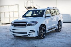 26 249 р. Передний бампер ZEUS LUV LINE Toyota Land Cruiser 200 дорестайлинг (2007-2012) (Неокрашенный)  с доставкой в г. Кемерово. Увеличить фотографию 3