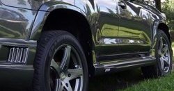 18 449 р. Пороги накладки Wald Black Bison Toyota Land Cruiser 200 дорестайлинг (2007-2012) (Неокрашенные)  с доставкой в г. Кемерово. Увеличить фотографию 4