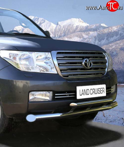 8 819 р. Декоративные вставки воздухозаборника Novline (d16 мм) Toyota Land Cruiser 200 дорестайлинг (2007-2012)  с доставкой в г. Кемерово