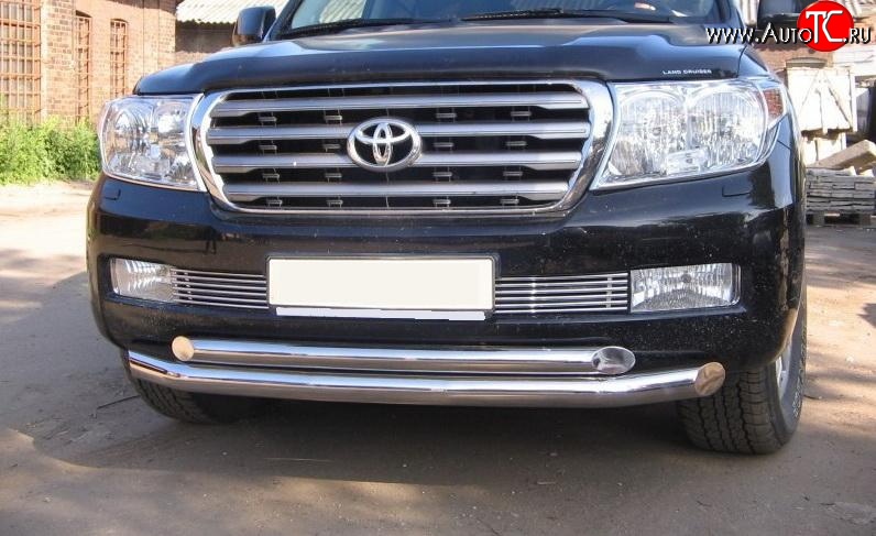 7 199 р. Декоративная вставка воздухозаборника Berkut Toyota Land Cruiser 200 дорестайлинг (2007-2012)  с доставкой в г. Кемерово