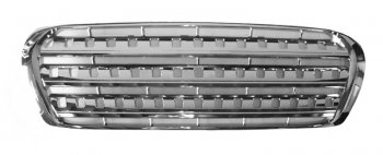 Решётка радиатора (хром) SAT Toyota Land Cruiser  200 (2007-2012) дорестайлинг