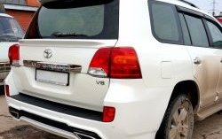12 099 р. Спойлер Style  Toyota Land Cruiser  200 (2007-2012) дорестайлинг (Неокрашенный)  с доставкой в г. Кемерово. Увеличить фотографию 2
