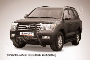 Кенгурятник d76 высокий Toyota Land Cruiser  200 (2007-2012) дорестайлинг