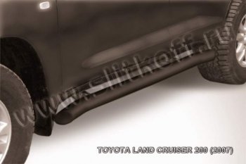 Защита порогов Slitkoff Toyota Land Cruiser  200 (2007-2012) дорестайлинг