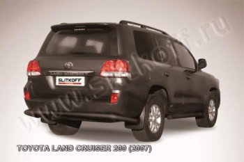 Защита задняя Slitkoff Toyota Land Cruiser  200 (2007-2012) дорестайлинг