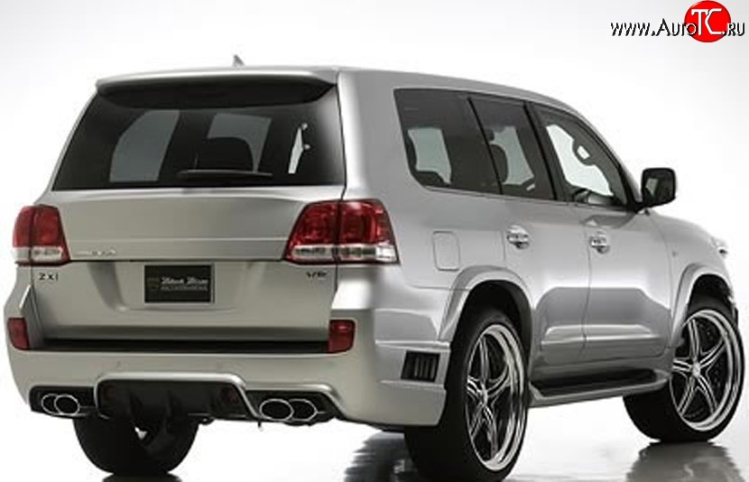 27 649 р. Задний бампер Wald Black Bison Toyota Land Cruiser 200 дорестайлинг (2007-2012) (Неокрашенный)  с доставкой в г. Кемерово