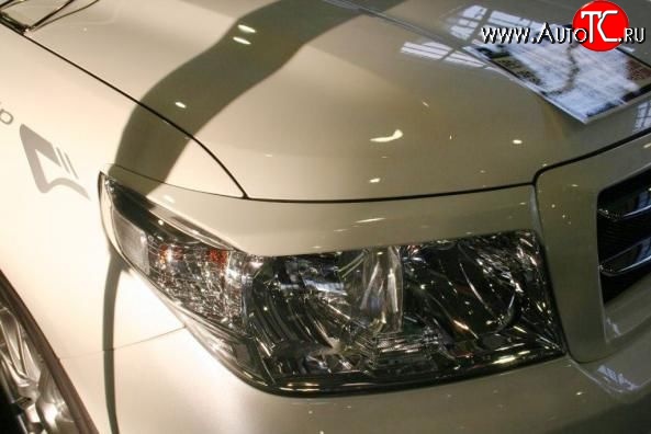 1 139 р. Реснички JAOS Toyota Land Cruiser 200 дорестайлинг (2007-2012) (Неокрашенные)  с доставкой в г. Кемерово