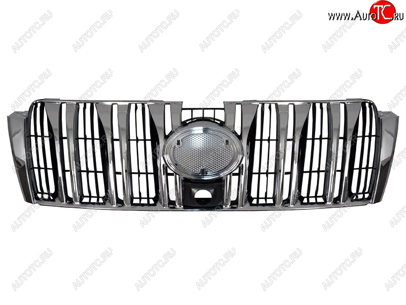 8 299 р. Решётка радиатора (под камеру) SAT  Toyota Land Cruiser Prado  J150 (2009-2013) дорестайлинг  с доставкой в г. Кемерово