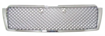 Решётка радиатора (сетка/хром) SAT Toyota Land Cruiser Prado  J150 (2009-2013) дорестайлинг