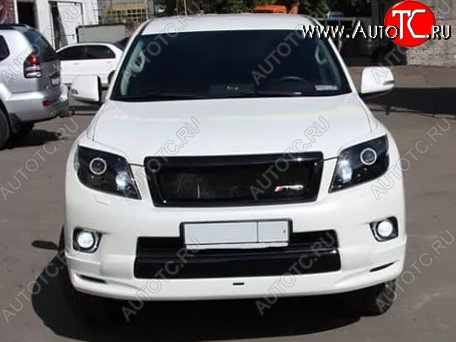 5 899 р. Решётка радиатора TRD Sport  Toyota Land Cruiser Prado  J150 (2009-2013) дорестайлинг (Неокрашенная)  с доставкой в г. Кемерово