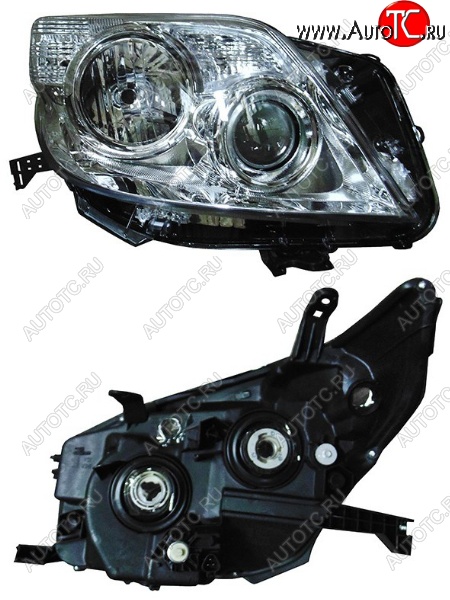 8 799 р. Правая фара (электрокорректор) SAT Toyota Land Cruiser Prado J150 дорестайлинг (2009-2013)  с доставкой в г. Кемерово