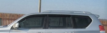 Рейлинги OE Style (серебристые) Toyota Land Cruiser Prado  J150 (2009-2020) дорестайлинг, 1-ый рестайлинг, 2-ой рестайлинг