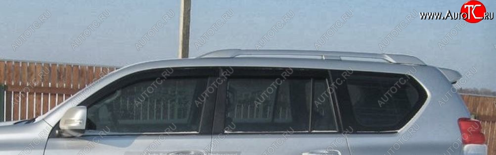 12 319 р. Рейлинги OE Style (серебристые)  Toyota Land Cruiser Prado  J150 (2009-2020) дорестайлинг, 1-ый рестайлинг, 2-ой рестайлинг  с доставкой в г. Кемерово