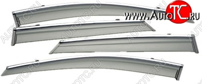 4 399 р. Дефлекторы боковых окон SuvStyle  Toyota Land Cruiser Prado  J150 (2009-2013) дорестайлинг  с доставкой в г. Кемерово
