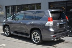 14 099 р. Пластиковые пороги Mz SPEED Toyota Land Cruiser Prado J150 дорестайлинг (2009-2013)  с доставкой в г. Кемерово. Увеличить фотографию 3