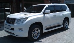 14 099 р. Пластиковые пороги Mz SPEED  Toyota Land Cruiser Prado  J150 (2009-2013) дорестайлинг  с доставкой в г. Кемерово. Увеличить фотографию 1