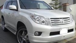 3 489 р. Решётка радиатора Elford Toyota Land Cruiser Prado J150 дорестайлинг (2009-2013) (Неокрашенная)  с доставкой в г. Кемерово. Увеличить фотографию 2
