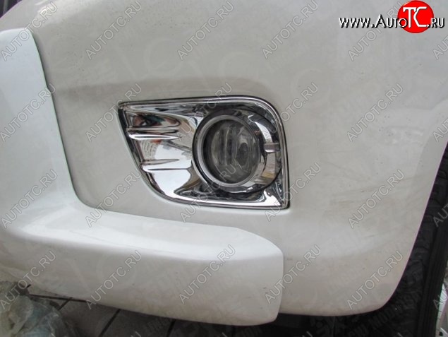 3 599 р. Подиумы противотуманных фар СТ Toyota Land Cruiser Prado J150 дорестайлинг (2009-2013)  с доставкой в г. Кемерово