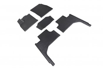 Коврики в салон SeiNtex Cетка Toyota Land Cruiser  J300 (2021-2025) дорестайлинг (Черный)