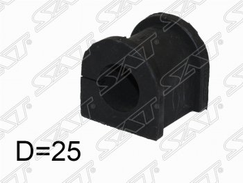 207 р. Резиновая втулка переднего стабилизатора (D=25) SAT Toyota Mark 2 X110 седан рестайлинг (2002-2004)  с доставкой в г. Кемерово. Увеличить фотографию 1