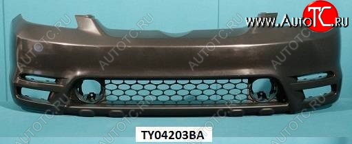 26 799 р. Передний бампер TYG Toyota Matrix E130 (2003-2008) (Неокрашенный)  с доставкой в г. Кемерово