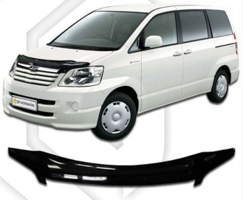 Дефлектор капота CA-Plastiс Toyota (Тойота) Noah (Ноа)  1 (2001-2007) 1 дорестайлинг, рестайлинг