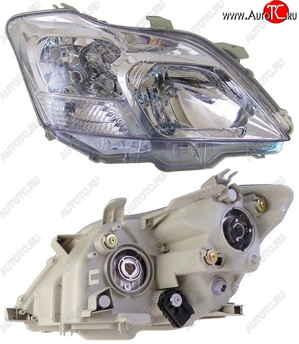 5 799 р. Правая фара SAT Toyota Premio T260 дорестайлинг (2007-2010)  с доставкой в г. Кемерово