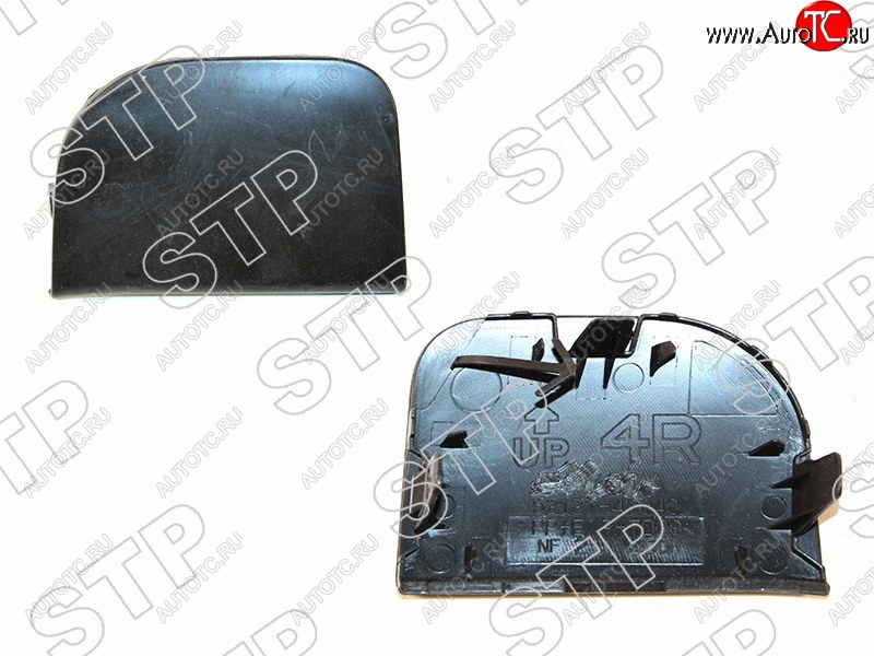 619 р. Правая заглушка буксировочной проушины в передний бампер SAT PREMIUM Toyota Prius Alfa лифтбек рестайлинг (2011-2015) (Неокрашенная)  с доставкой в г. Кемерово